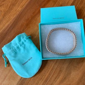 Tiffany Sterling Silver Somerset Mesh Bracelet